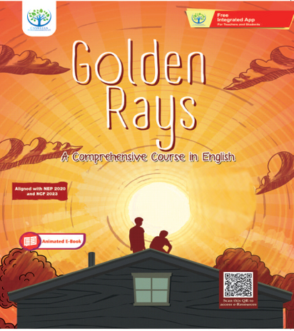 Golden Rays : A Comprehensive Course in English for class 1-8